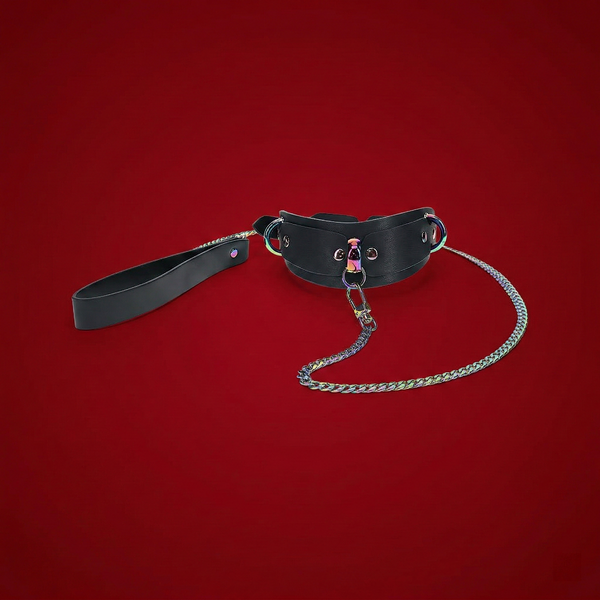 Ouch! International Venice Collection Collar with Leash