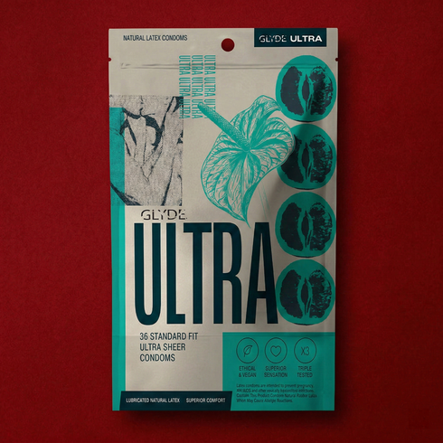 Glyde Ultra Latex Condoms 36-Pack
