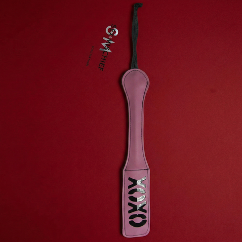 Sportsheets Sex & Mischief 'XOXO' Impression Paddle Pink