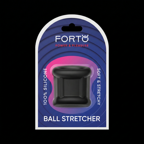 Forto F-95: Tubular Ball Stretcher Black