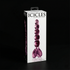Icicles No. 43 Glass Massager with Heart-Shaped Handle Pink
