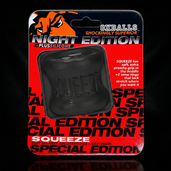 OxBalls Squeeze Ballstretcher Plus+Silicone Special Edition Night