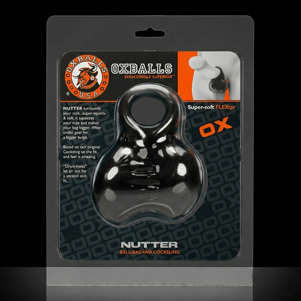 OxBalls Nutter Ballsack, Black