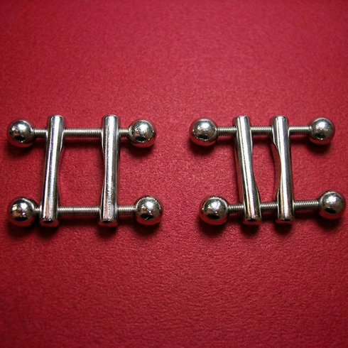 Rouge Ball End Nipple Clamps