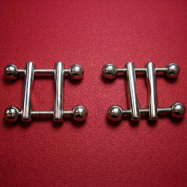 Rouge Ball End Nipple Clamps