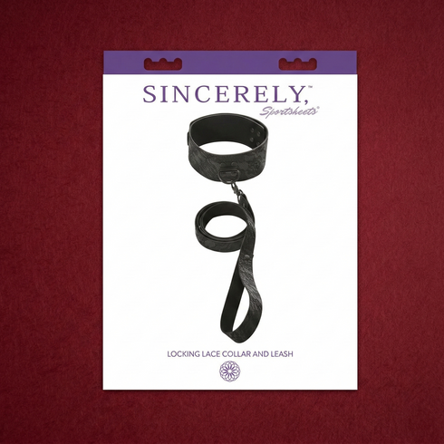 Sincerely, Sportsheets Lace Collar & Leash