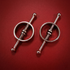 Rouge Stainless Steel Nipple Clamps in Clamshell