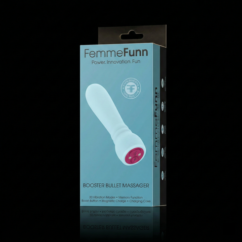 FemmeFunn Booster Bullet Massager Rechargeable Silicone Vibrator