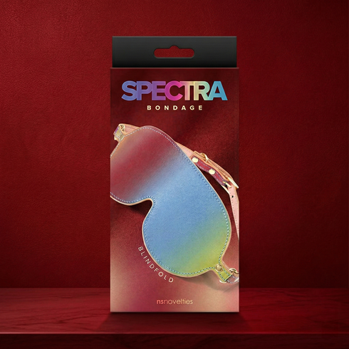 Spectra Bondage Blindfold Rainbow