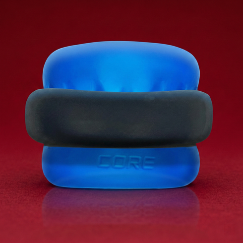 Oxballs Ultracore Core Ballstretcher With Axis Ring Blue Ice