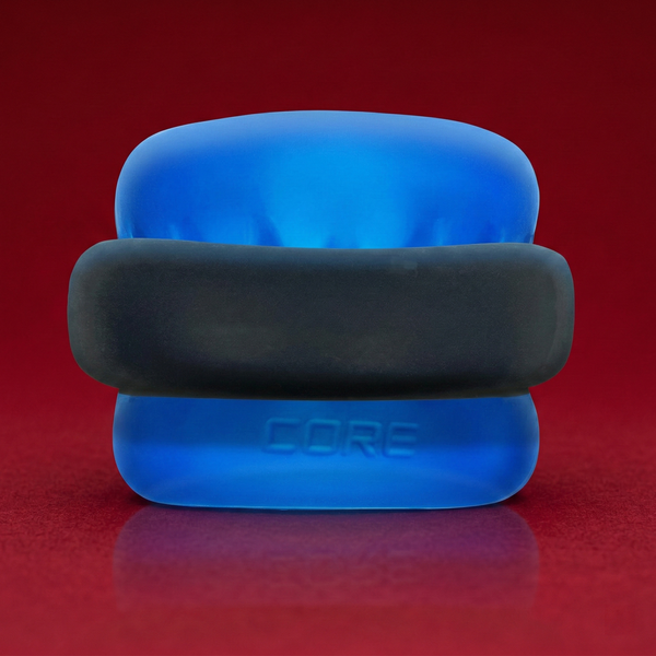 Oxballs Ultracore Core Ballstretcher With Axis Ring Blue Ice
