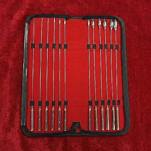 Stainless Steel 12-Piece Rosebud Dilator Set