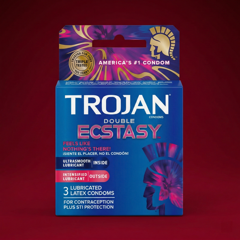 Trojan Double Ecstasy Latex Condoms (3)