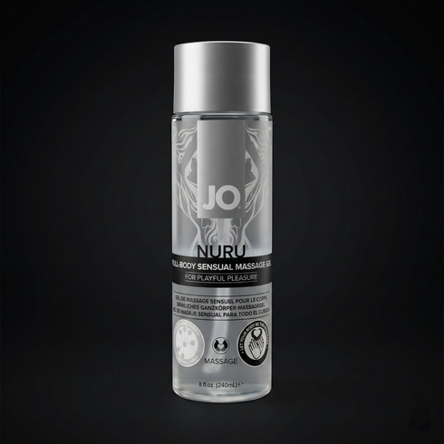 JO Nuru Full-Body Sensual Massage Gel 8 oz.