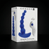 Gender X Beaded Pleasure Rechargeable Remote-Controlled Vibrating Silicone Probe Vibrator Blue