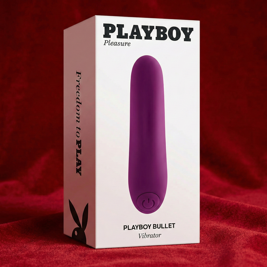 Playboy Bullet Rechargeable Silicone Vibrator Wild Aster