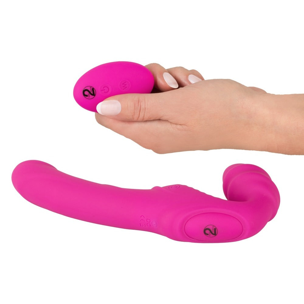 Vibrating Strapless StrapOn 2